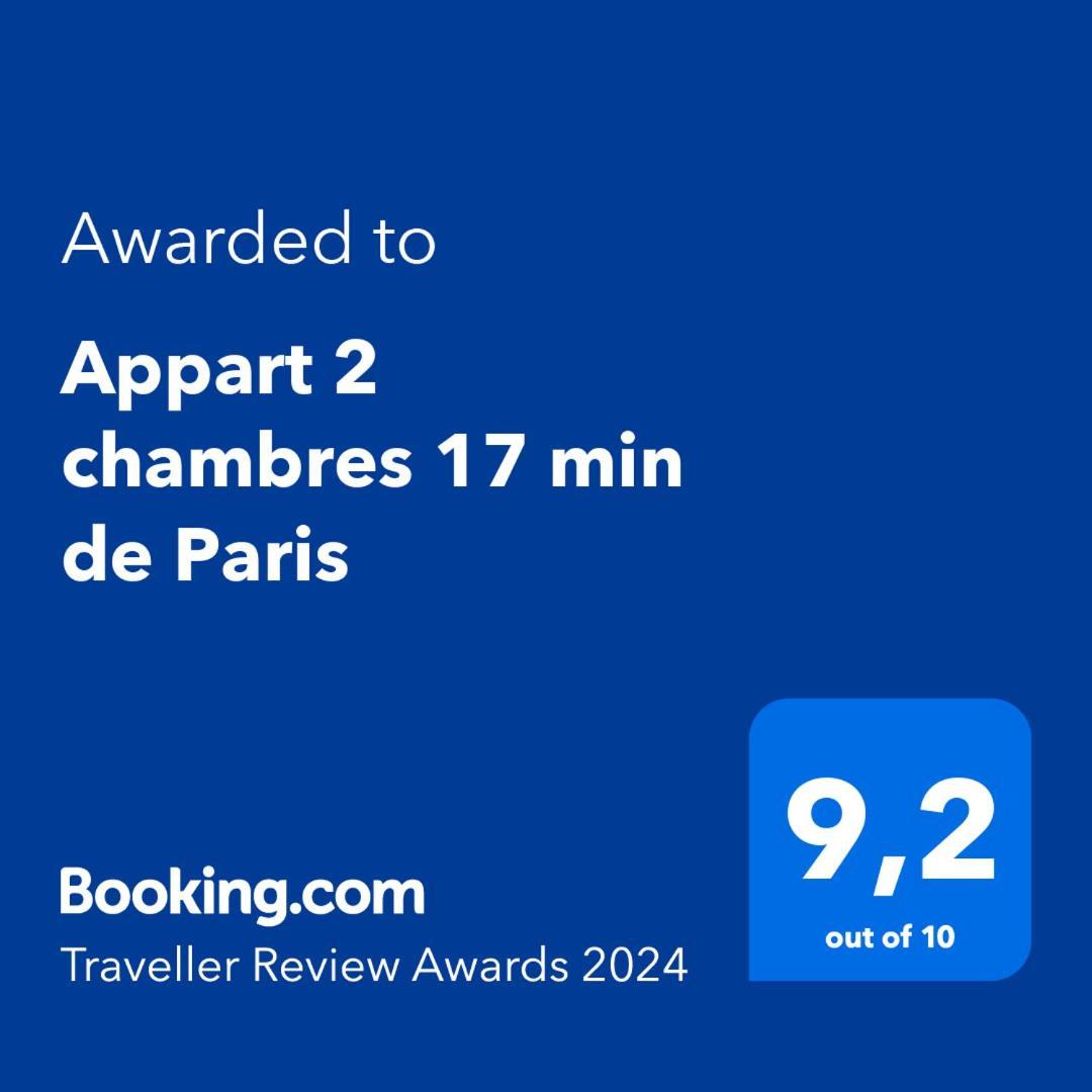 Appart 2 Chambres 17 Min De Paris Rosny-sous-Bois Eksteriør bilde